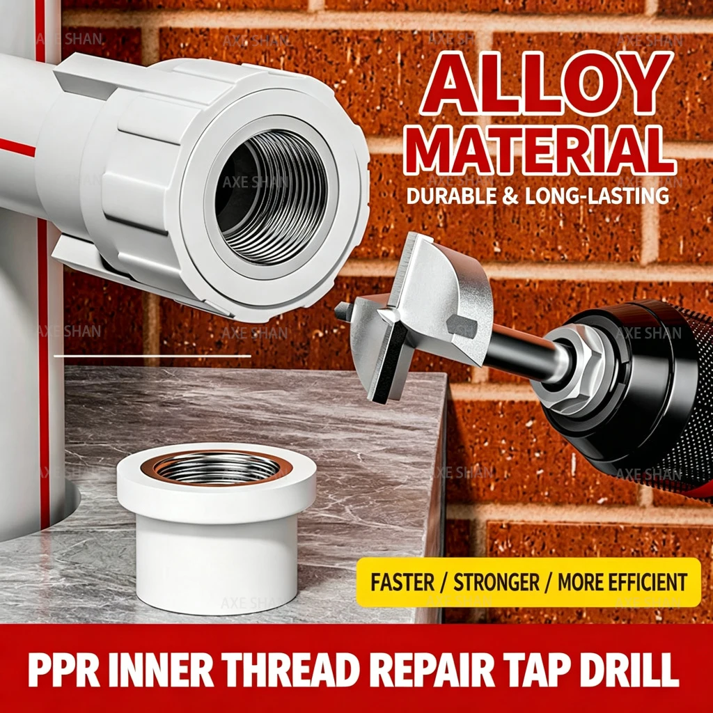 Inner Outer Thread Tap Die PPR PVC Pipe 1/2