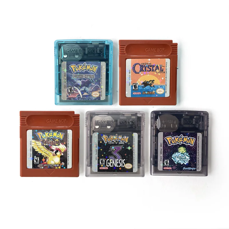 

Игровой картридж GBC (ROM) для видеоигр: Pokemon Crystal Clear (USA English Version) - CRYSTAL AWAKENING GENESIS POLISHED CRYSTAL CRYSRAL CLEAR (Hack)