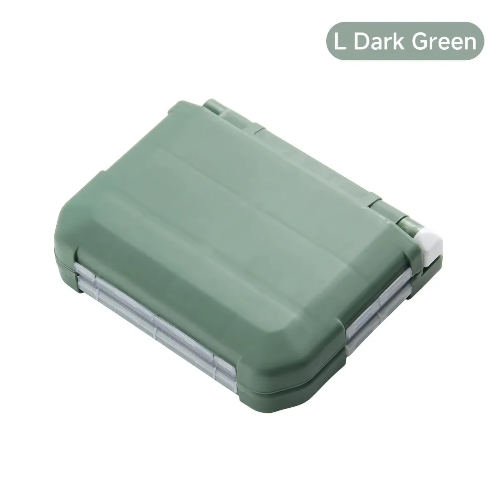 

Removable Dividers Fishing Tackle Box Large Capacity Waterproof Design Waterproof Storage Easy Carrying Bait Hooks Box