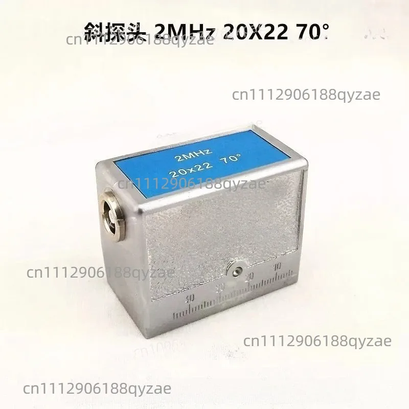 2MHz20 × 22 70 ° 4MHz European Standard Ultrasonic Oblique Probe Steel Structure Weld Flaw Detector Non-destructive Testing
