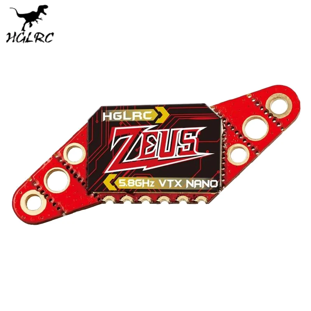 HGLRC Zeus nano 350mW 5.8G 40CH FPV VTX Built-in Microphone Ipex Antenna Interface For RC FPV Drone UAV Accessories