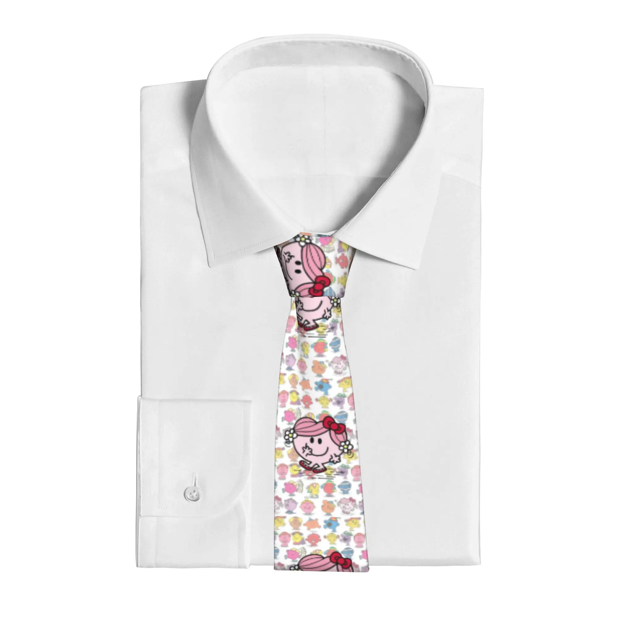 M-Mr M-Men L-Little M-Miss Hug Neckties Unisex Silk 8 cm Neck Tie for Mens Daily Wear Gravatas Wedding Accessories  Office