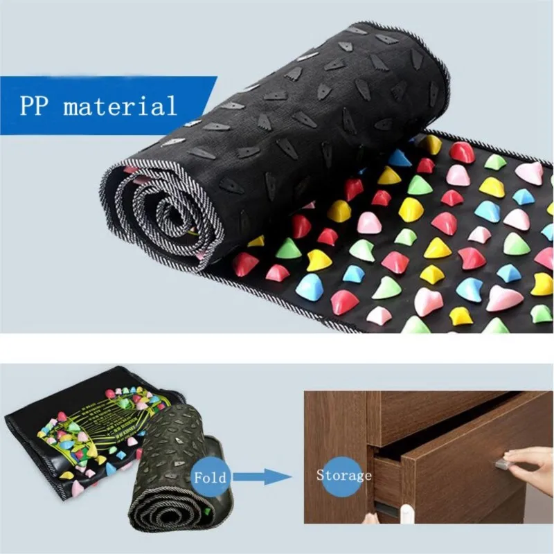 Simulação Cobblestone Foot Massage Mat, Almofada confortável, Gravel Road, Casa, 35x35cm