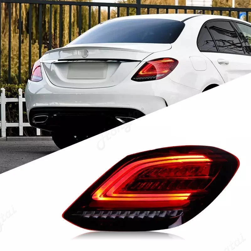 Taillight assembly for 15-18 Mercedes-Benz C-Class W205 Reverse lights, brake lights, turn signals，tail lamp Traffic turn signal