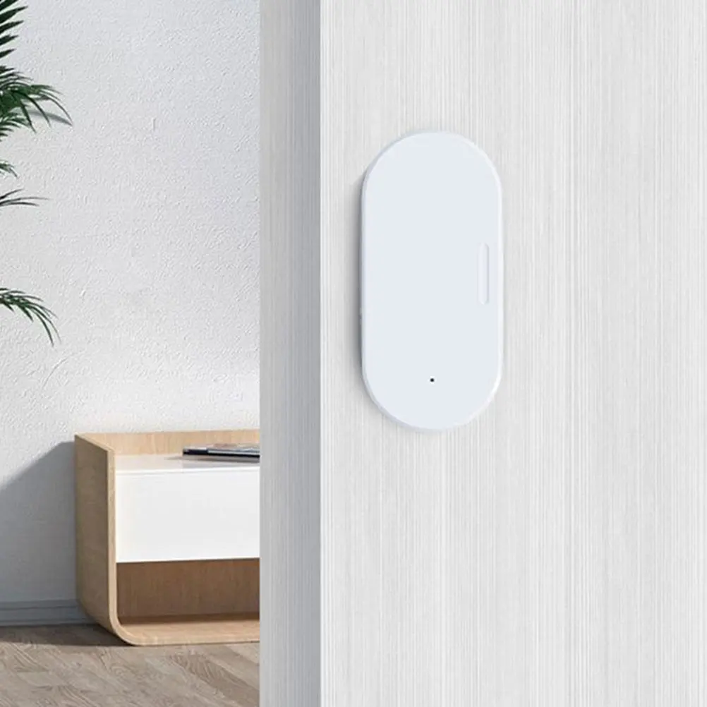 

1 пара магнитных датчиков для дверей и окон с сигнализацией для дома, Wi-Fi, мониторинг в реальном времени, удаленное управление через приложение, для детей и пожилых людей