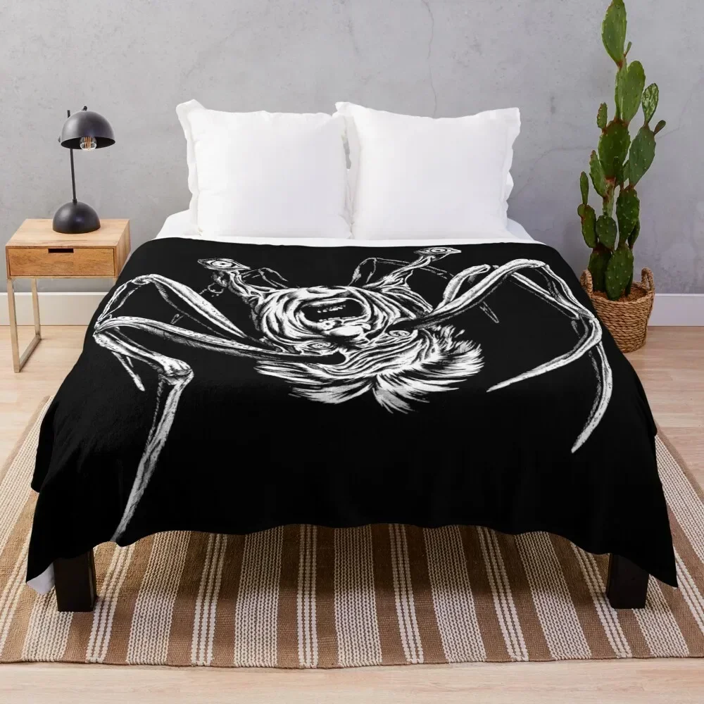 

Thing Spider Head Throw Blanket Soft Warm Blanket Gift for Men Women Adults