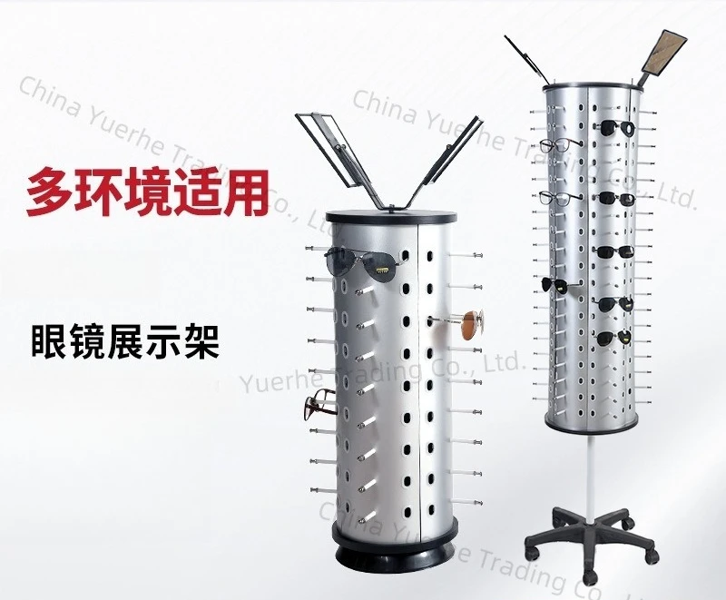 

Круглая витрина для очков Настольная вращающаяся стойка для витрины для очков