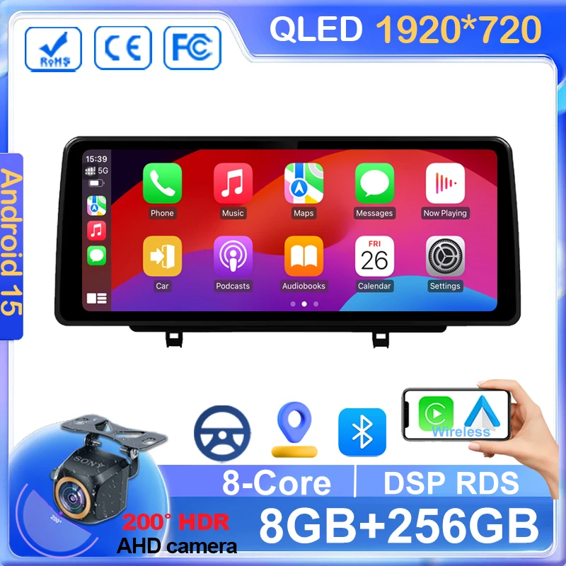 12.3‘’ For Mazda 3 Axela 2020-2022 Car Radio Android 15 Carplay Multimedia System Navigation Auto Stereo Universal Screen