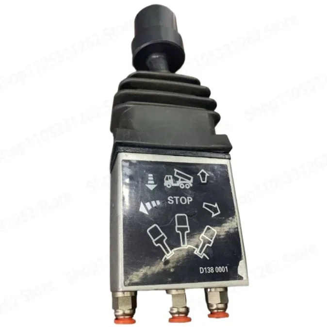 Large Handle Manual Control Valve for Dump Truck Tipper, Pneumatic Operated Directional Control Valve for Fuel Tank and Pump