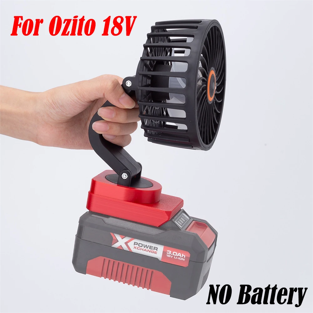 

Portable Workshop Jobsite Fan For Ozito 18V Lithium Battery Li-Ion Bare Tool Cordless Fan(Battery not included)