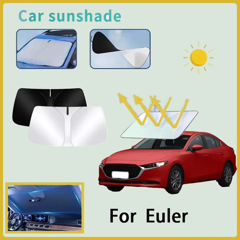 

Suitable for Euler Lightning Cat sun shield block, sun protection and light shading, special heat insulation front wind shield,