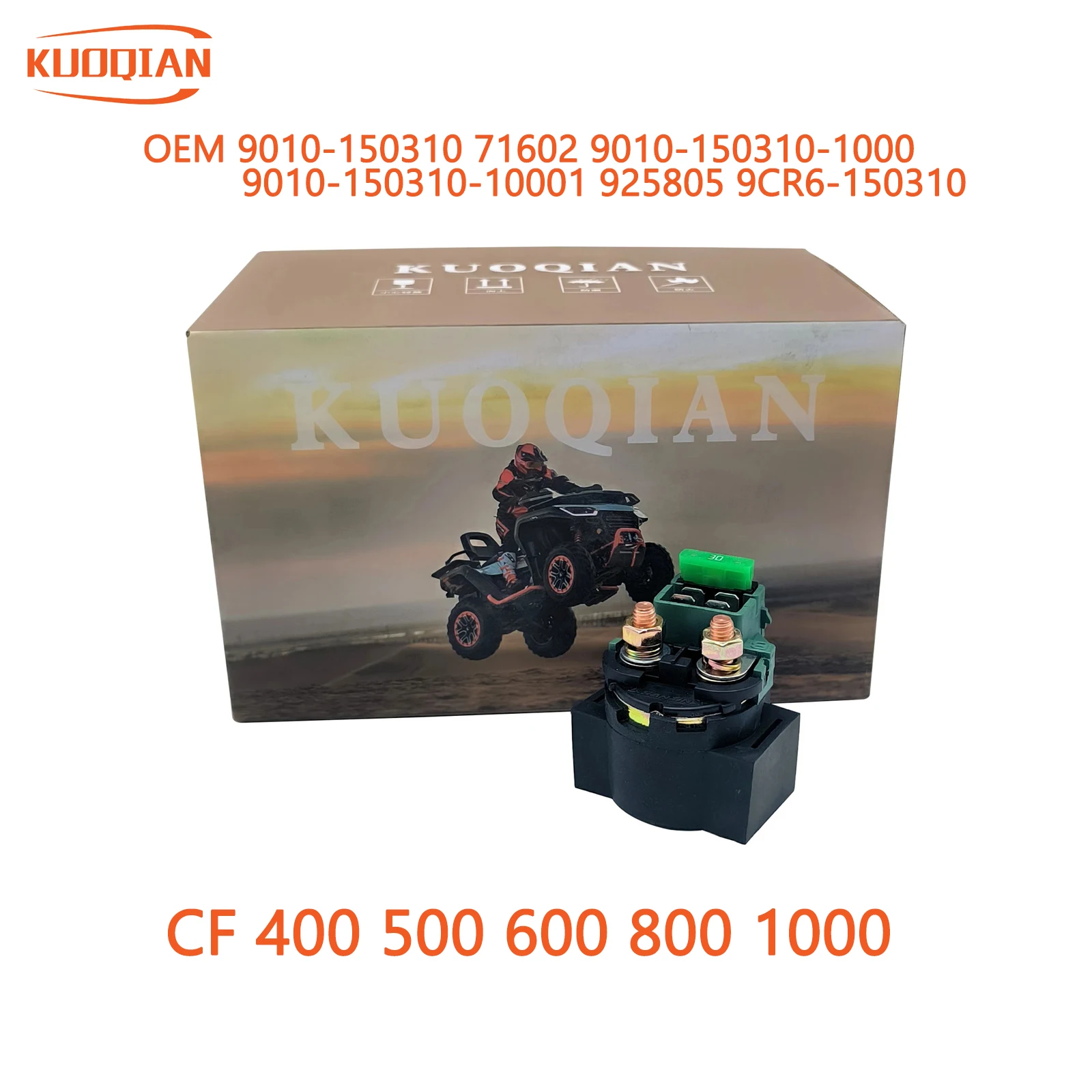 Original Starter relay of  CF 500 ATV SPARE PART 9010-150310  9010-150310-1000,9010-150310-10001,925805,9CR6-150310,CF-9