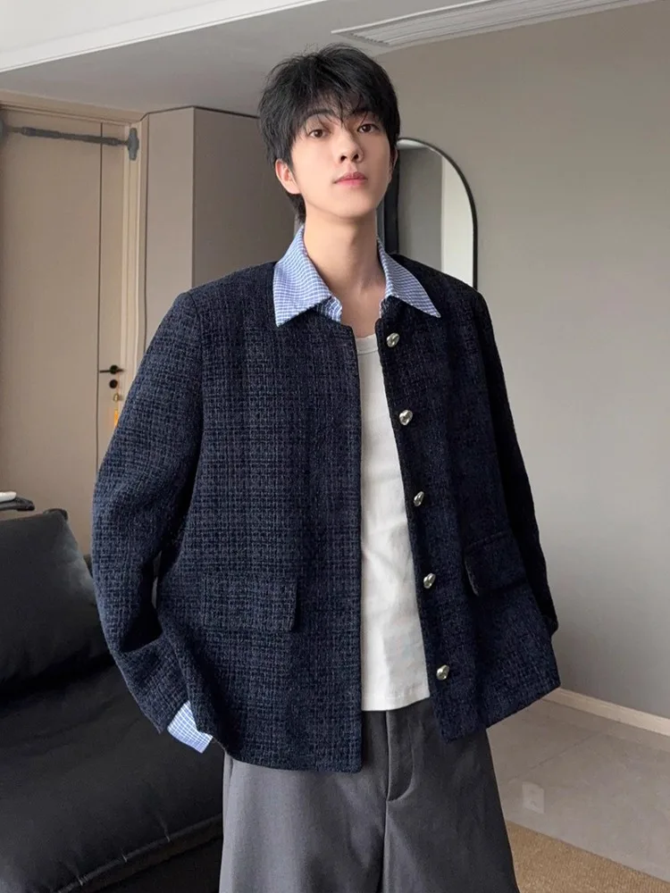 

Faionable Quilted ort Jaet Korean Sle ex Chic Outerwear Youth Stand Fit Long Sve Button up Jaet