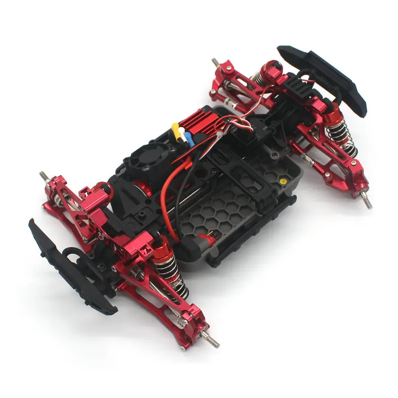 Mjx 1/16 m163 16208 16209 16210 H16v3 16889A RC التحكم عن بعد أجزاء السيارة المعدنية مجموعة هشة