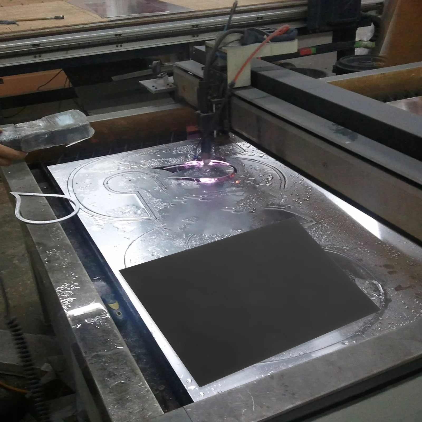 2 قطعة الفراغات النقش الألومنيوم الصفائح المعدنية Diy بها بنفسك صياغة الزخرفية لافتات الكأس اللوحات عيد الميلاد الحلي الطباعة ثلاثية الأبعاد