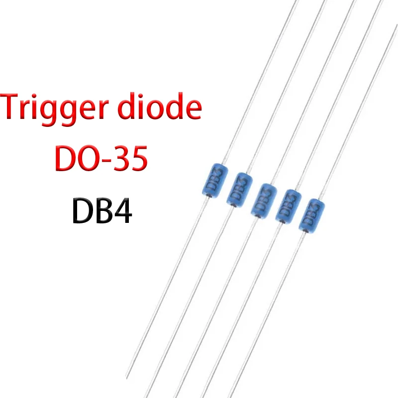 

500PCS DB4 blueblue Bidirectional trigger diode DB-3 trigger tube package DO-35