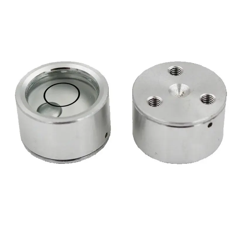 Metal Universal Spirit Level Bubble Circle Water Level Measuring Instrument Wholesale 1PCS