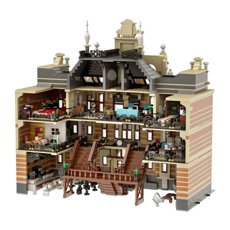 Office building building model Assembled building block