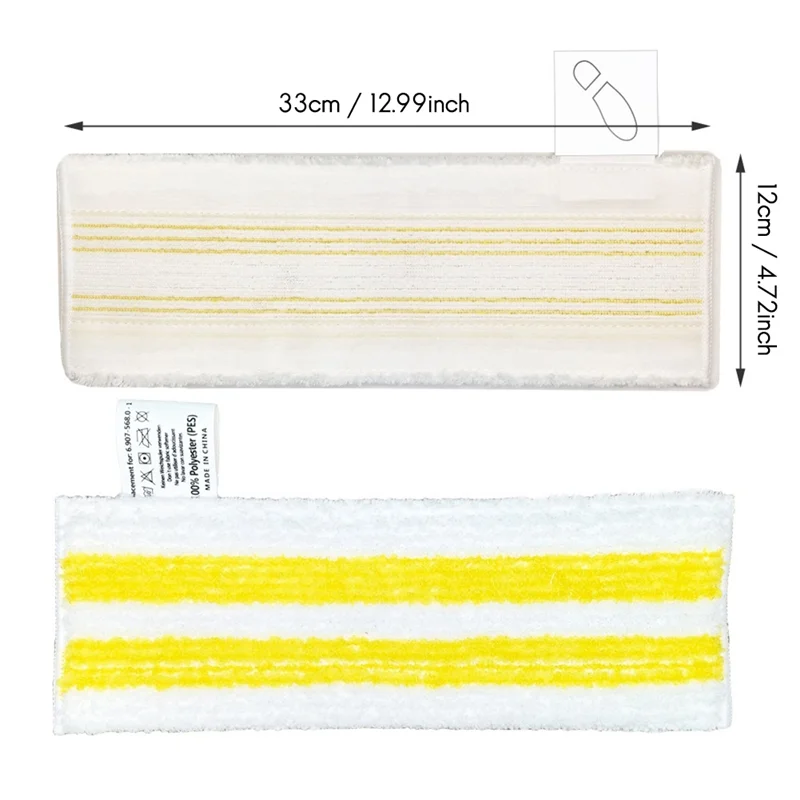 YCOC-8PCS ممسحة البخار القماش ل Karcher Easyfix SC2 SC3 SC4 SC5 أجزاء المكنسة الكهربائية ستوكات ممسحة البخار الخرق قطع الغيار