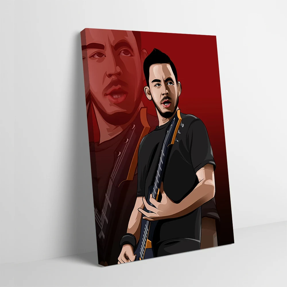 Pôster de Mike Shinoda, pintura em tela impressa personalizável para imagens, arte de parede, decoração gamer, decoração de casa, quarto, decorações de quarto