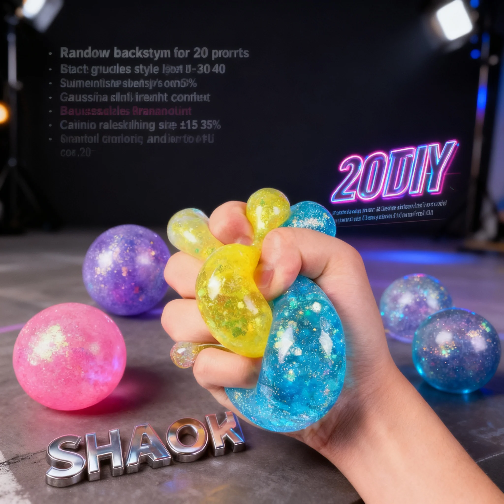 Новинка 2026: Хит продаж! Круглая игрушка-антистресс «Мальтезе» со звуком при сжатии, мячик для снятия стресса для взрослых
