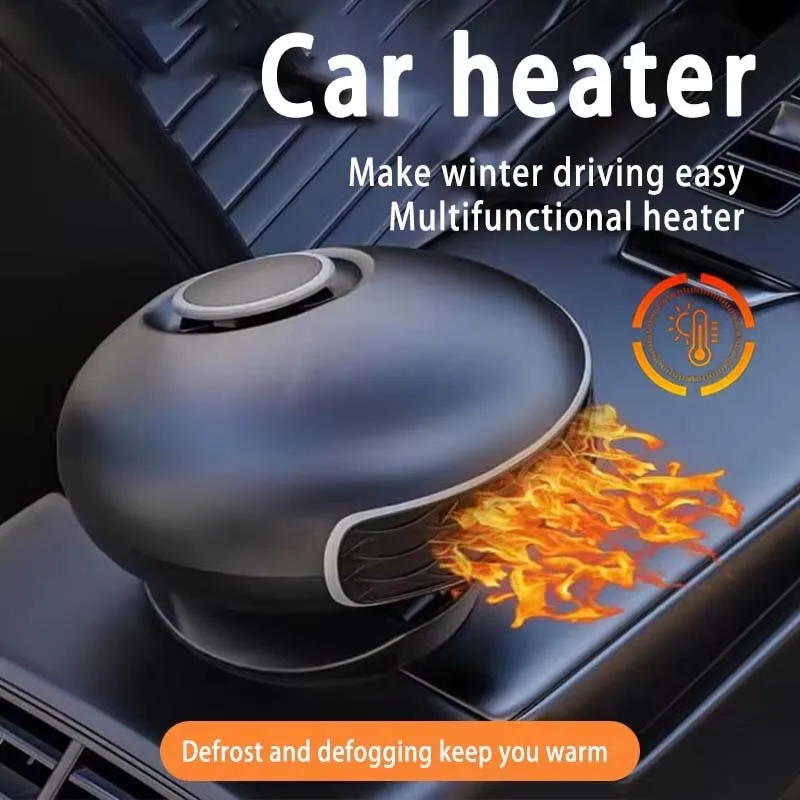 

2026 New Car Heater 12V/24V Car Electric Heater Car Heater Defrosting And Defogging Device Car Home Dual-use