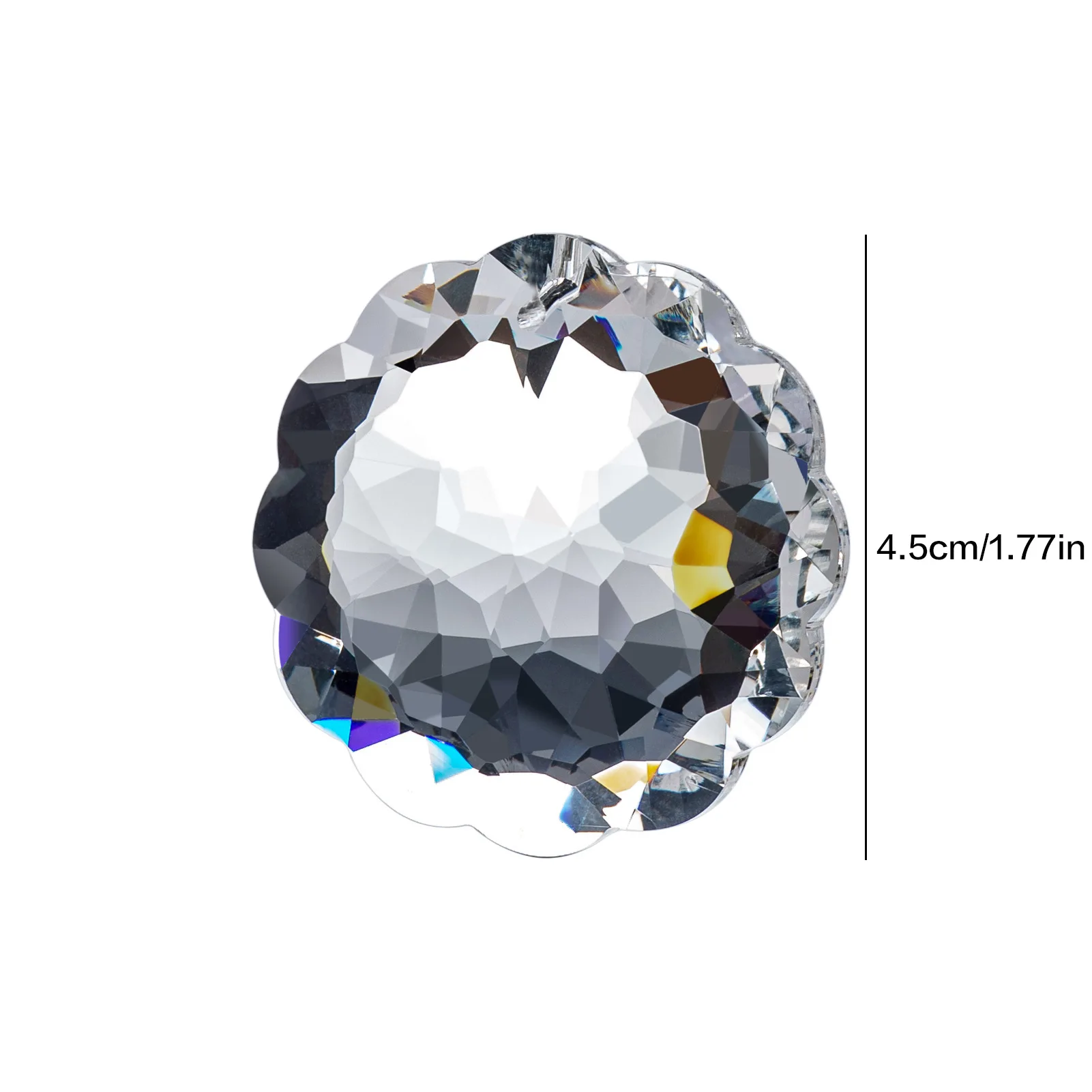 K9 Crystal Suncatcher Hanging Glass Faceted Prism Rainbow Maker Chandelier Part Replacement Window Garden Decor DIY Car Pendant - view 6