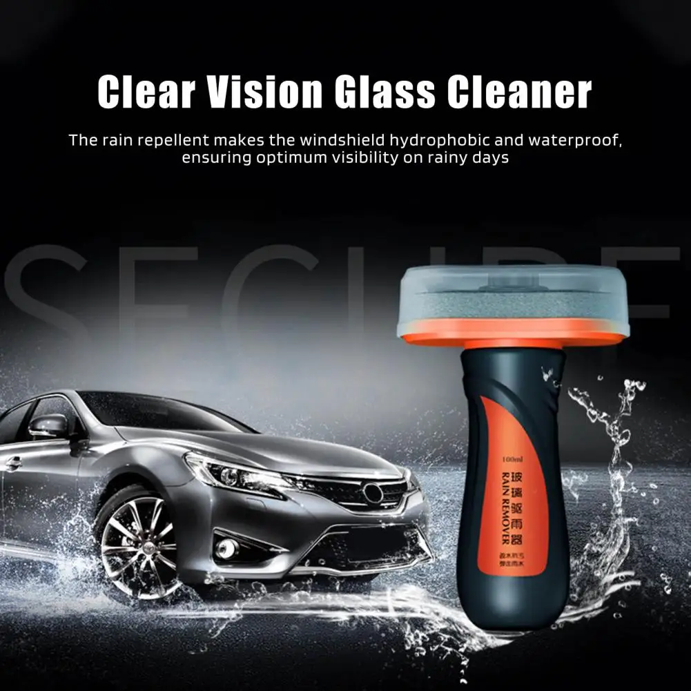 Glass Cleaning Board Rain Repellent Hydrophobic Coating Lasting Car Windshields Windows Cleaner Degreasing Film Agent