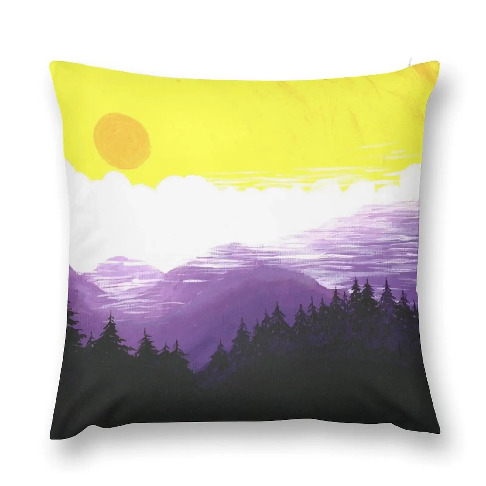 The Purple Mountains 2022 Throw Pillow Decorative Cushion anime girl Christmas Cushion For Home Cushion Cover Set pillow