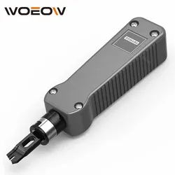 WoeoW Impact Punch Down Tool Network Cable Wire Cutter Tools 110/88 For Seating Wire Into Terminal
