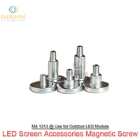 100Pcs/Lot M4 1313 Magnet Screws Magnetic Column For Outdoor P2.5 P3 P4 P5 P6 P8 P10 Led Display Screen