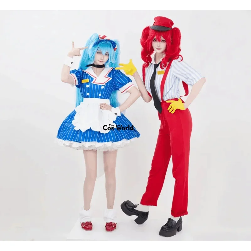 Miku e Kasane Teto Mesmerizer Roupas Trajes de cosplay de anime