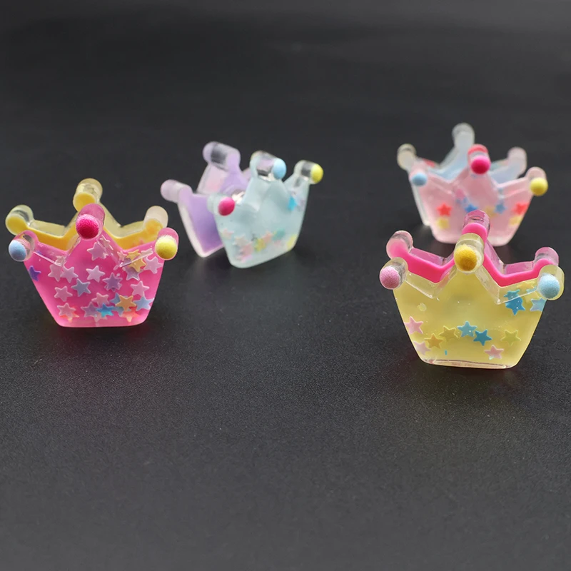 Sparkling Fridge Magnets Cute Pink Decor Sticker Crystal Ball Crown Party Decoration Small Gift Set DIY Personalized Accessories