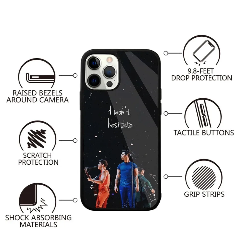 Jonas B-Brothers Phone Case For iPhone 15,14,13,12,11,Plus,Pro,Max Mini Magsafe Magnetic Wireless Charging