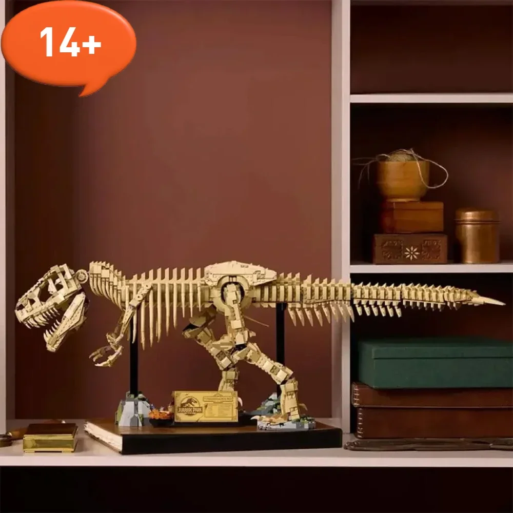 

Creative Park Dinosaur World T-Rex Fossils Tyrannosaurus Rex Bricks Sets Boy Children Christmas Gifts