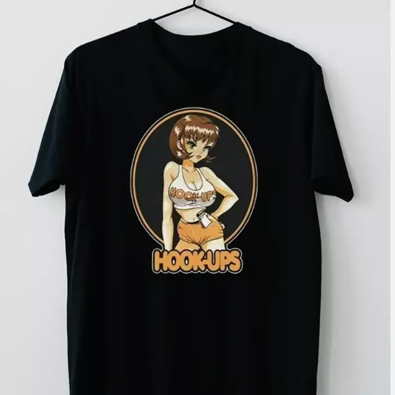 Hook Ups Skateboard Waiters Girl T Shirt