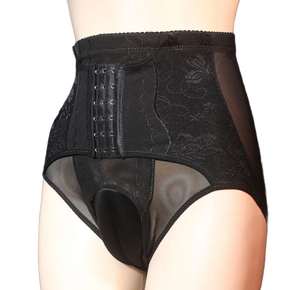 side open style pouch Underwear Men Panties Crossdress Lifter Shaper Transgender Black/Skin Body Butt Lifter Hiding Gaff
