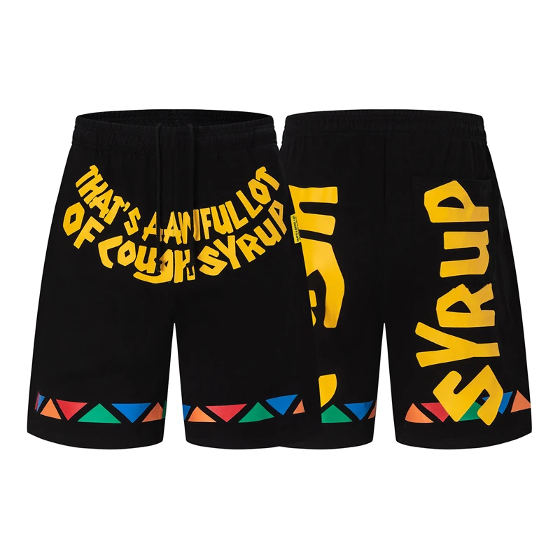 Summer Beach Casual Pants Logo Printed High Quality Thats A Awful Lot of Cough Syrup Short Pants