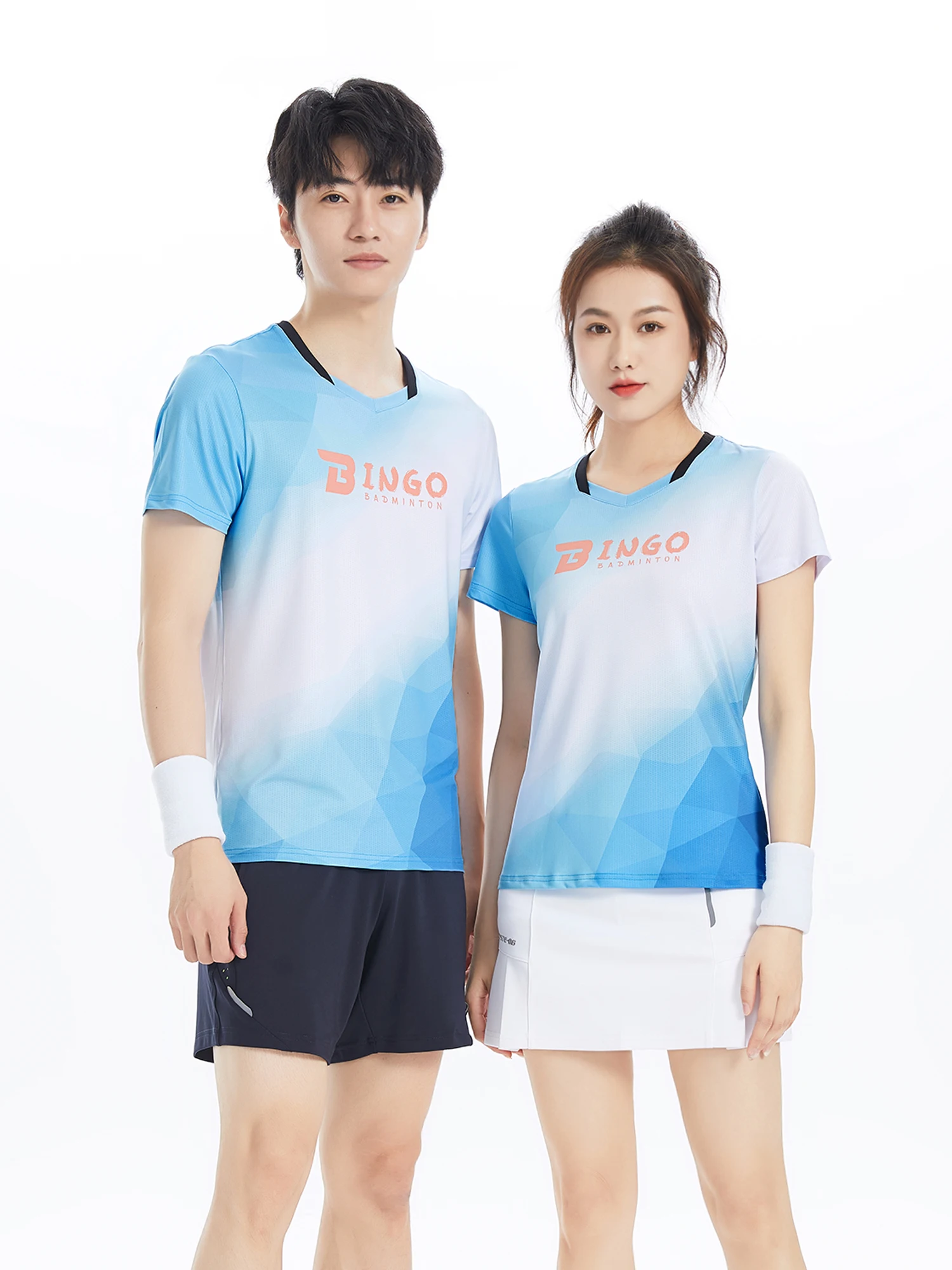 New Tennis Sports Girls Shirts Breathable Badminton Short Sleeve Sportswear mens Tennis Quick Dry gry Outdoor Set Clothes