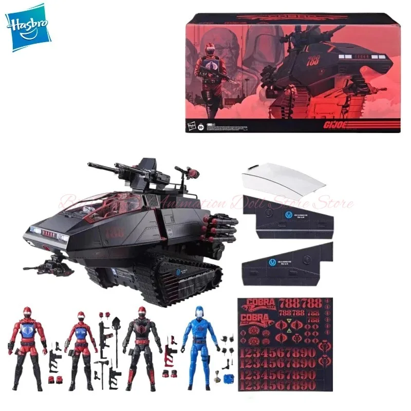 

【In-stock】Original Hasbro G.I. Joe Classified Series Cobra 788 Tank and Driver Set Action Figure Model Toy