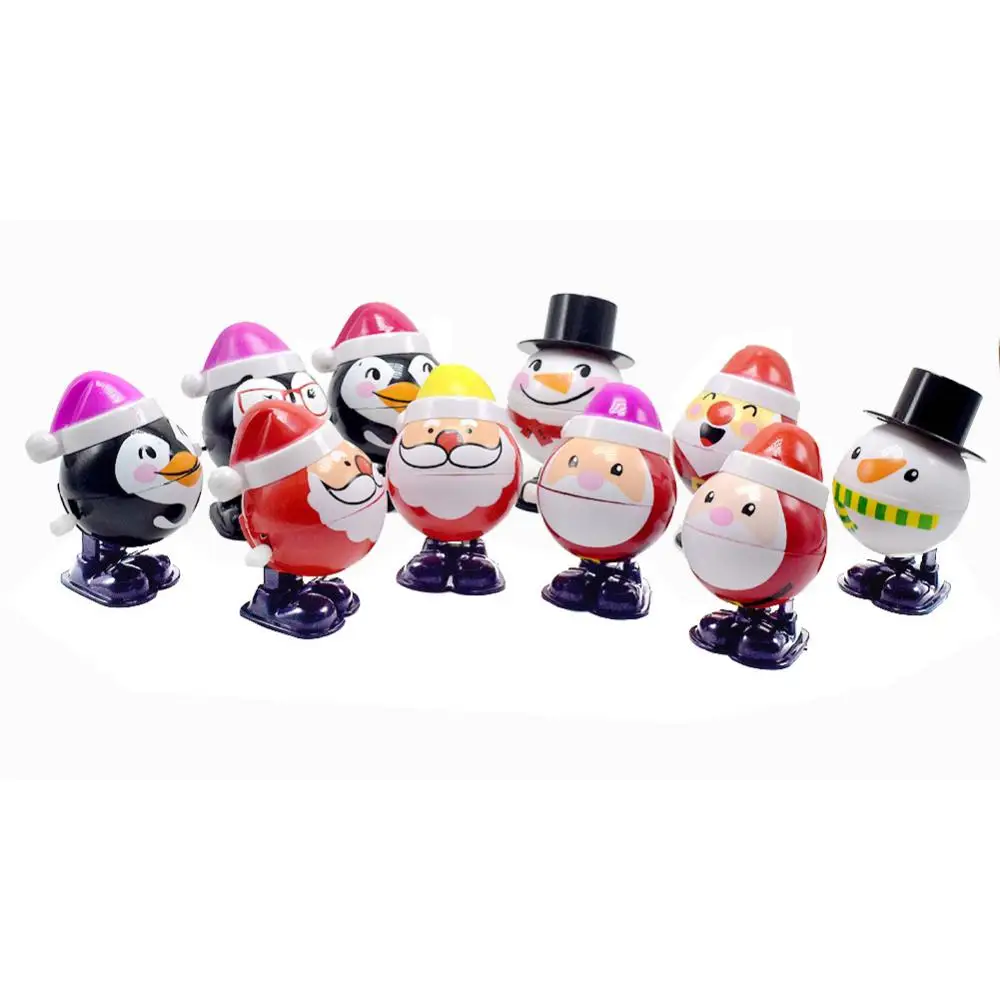 Brinquedo de corda infantil criativo e interessante, natal, Papai Noel, alces, pinguim, boneco de neve, engraçado, presente de Halloween, primavera, novo