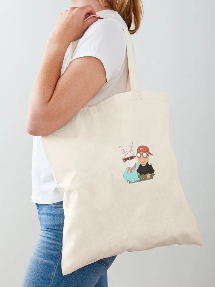 

Arthur and Buster Tote Bag Women bags custom fabric bag Women's shopper ecological bags