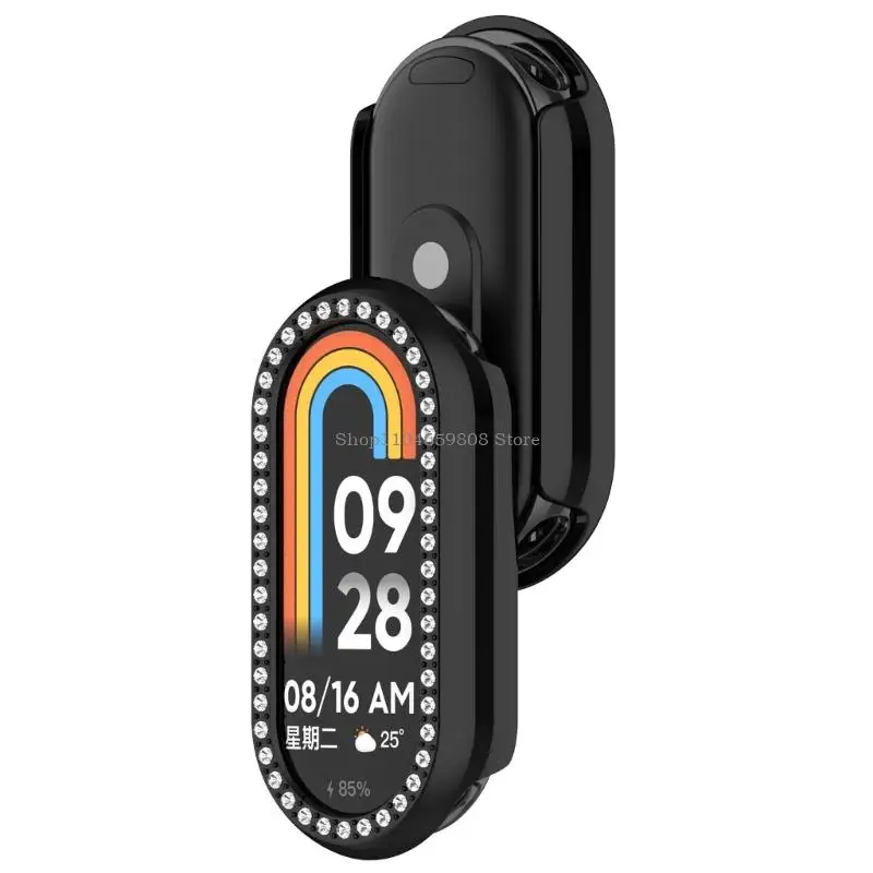 

Hollow Smartwatch Bezel Cover Watch Case for Band 10 Watch Accessories