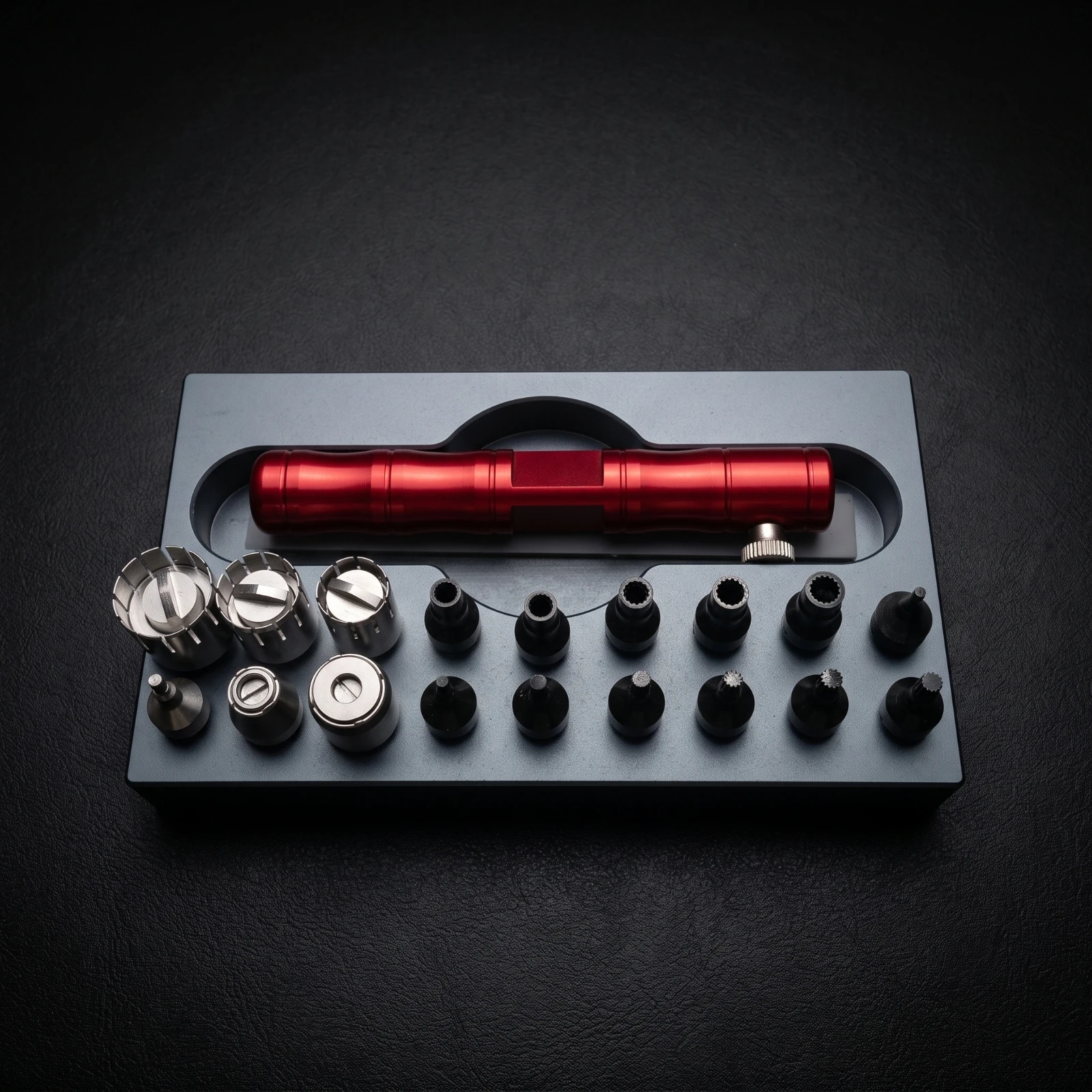 Watch Repair Tool Kit with Tray Interchangeable Watch Repair Kit Professional Multifunctional for Hobbyists, Home Maintenance