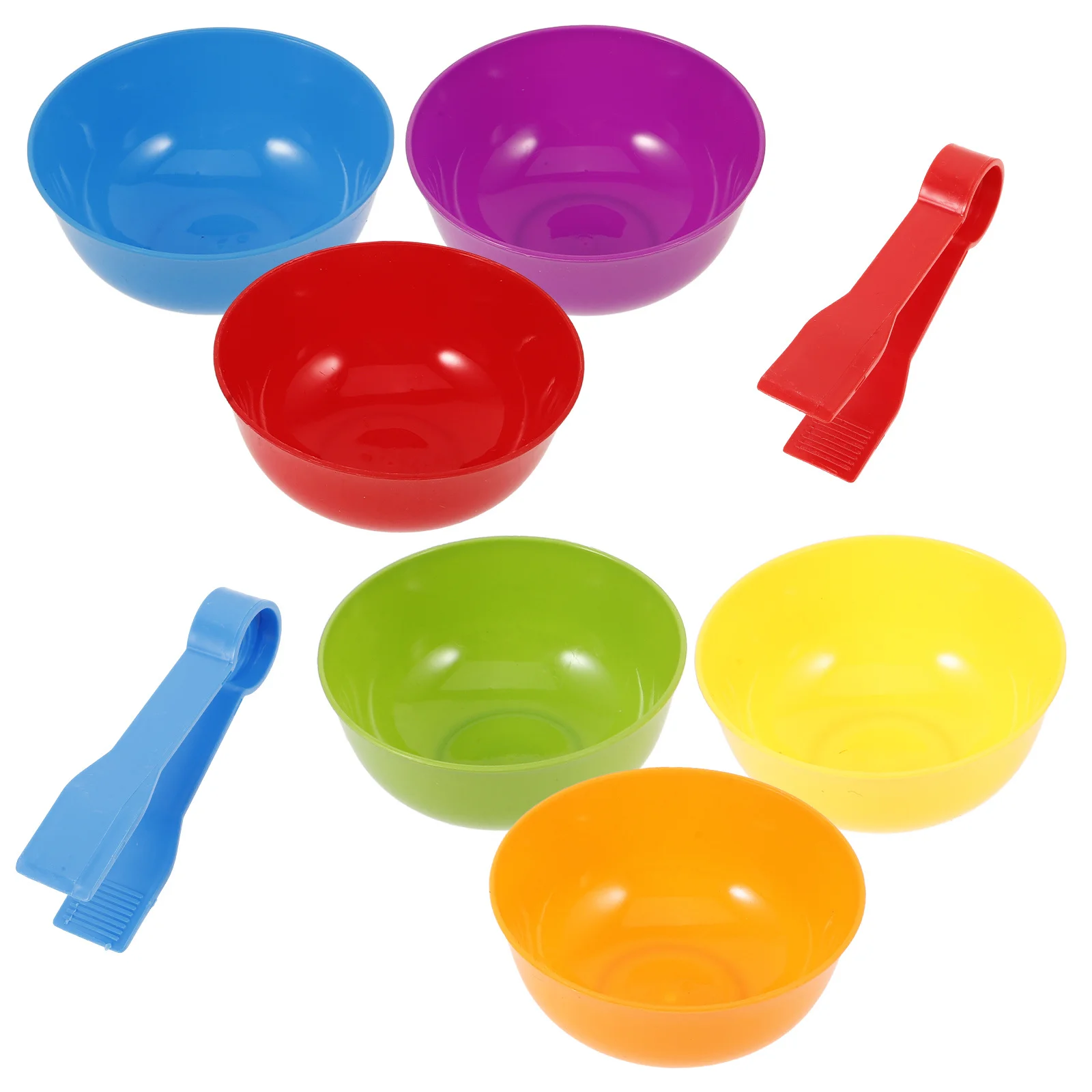Sorting Bowls Game Color Colour Learning Toys Counting Math Fine Motor Skills Sorter
