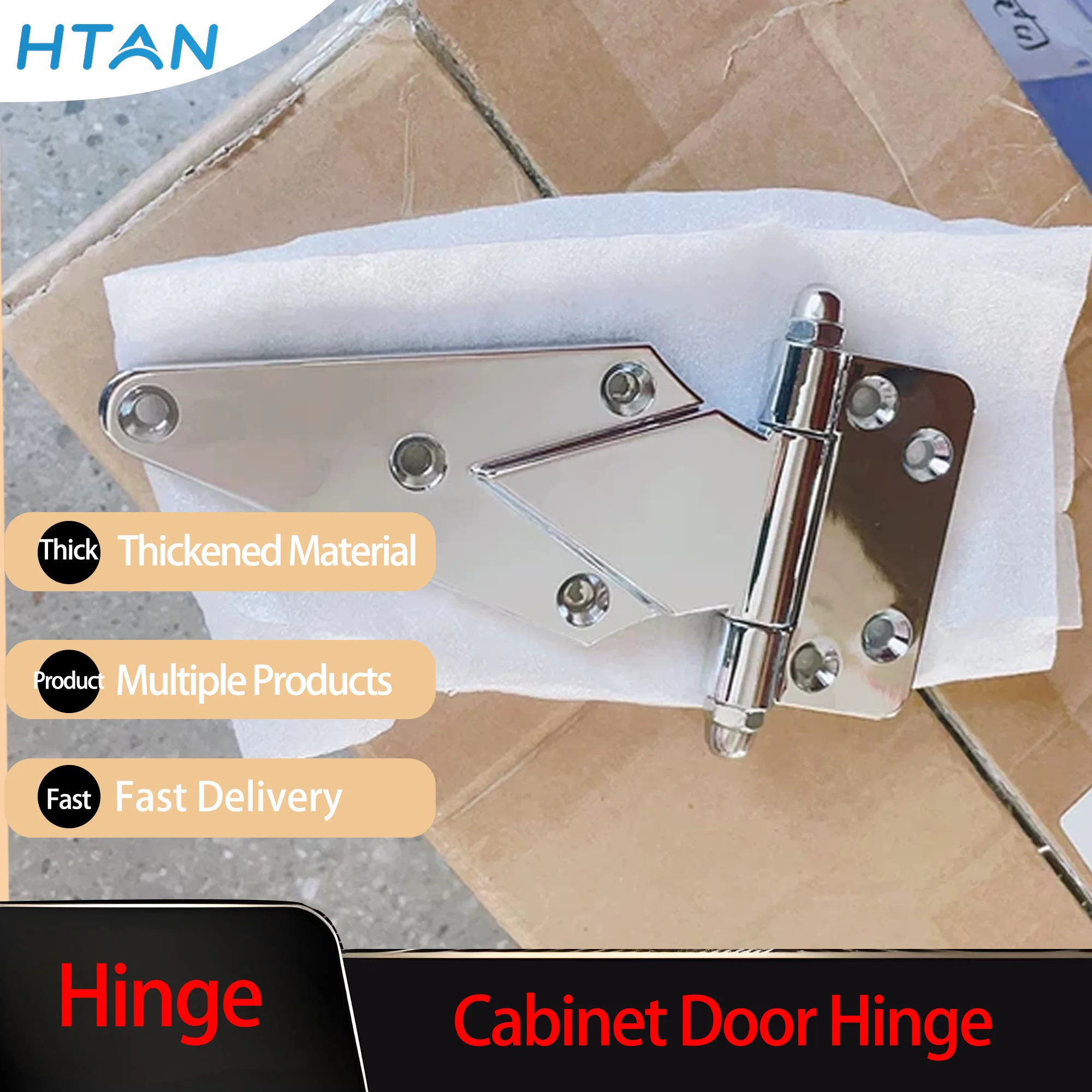 

Heavy-Duty 304 Stainless Steel Industrial Electrical Container Door Hinge Hardware Accessories for Durability And Strength
