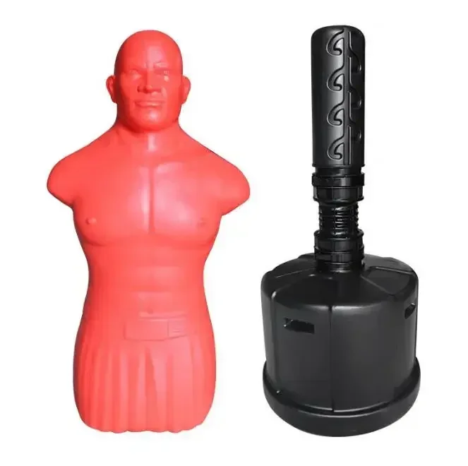 Human shaped free stand up boxing punching bag man dummy boxing  sand bag