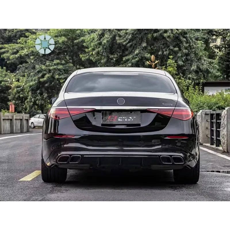 

2021-2024 Year S63 Body Kit for Benz S class W223 Upgrade To S63 Style Bodykit Front Rear Bumper grille diffuser Side Skirts