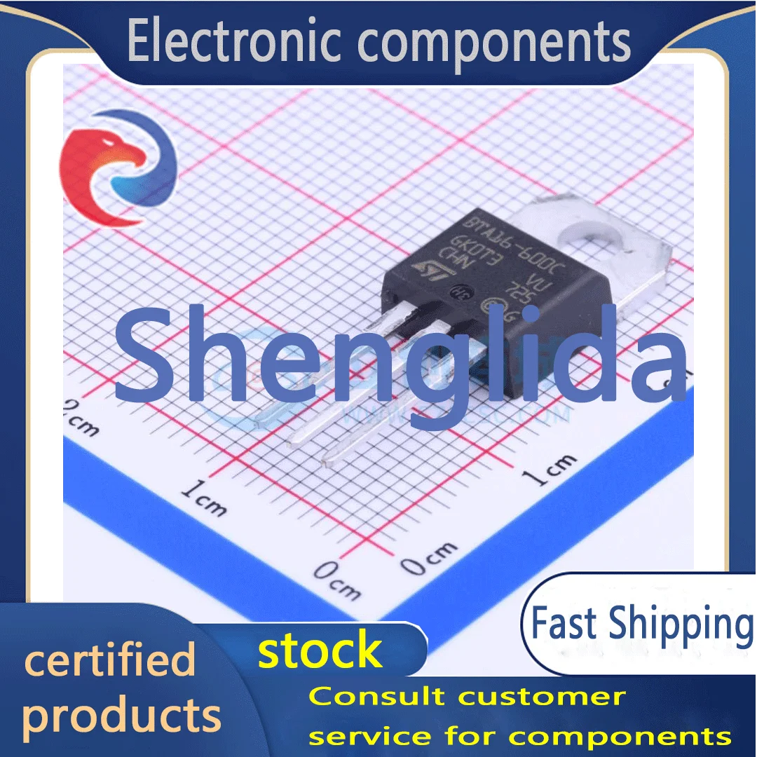 BTA16-600CRG Pakket Naar-220 (Tot-220-3) Thyristor (Thyristor)/Module Gloednieuwe Voorraad 1Pcs