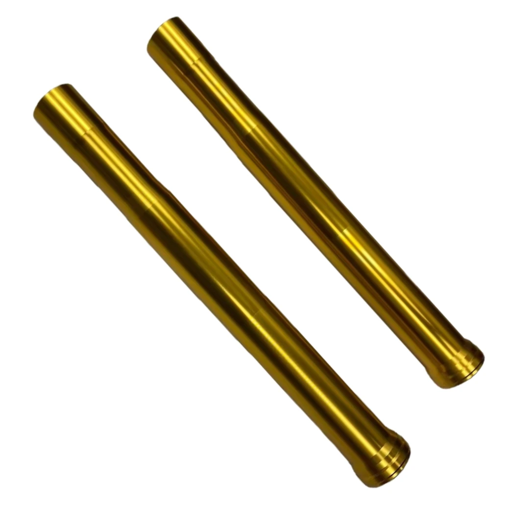 Gold/Black Front Fork Leg Tubes For KAWASAKI ZR800 Z800 2013-2016 ZR900 Z900 /ABS 2017-2019 ZR900 Z900 /ABS 2020-2023 473mm view 3